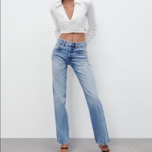 Zara Straight Leg Jeans NWT